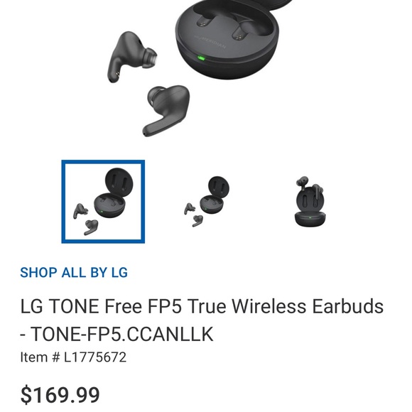 (SOLD) LG TONE Free FP5 (Noise-Cancelling Earbuds) - Picture 6 of 6